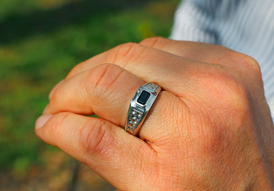 Chevalière d'eau (Ag925)