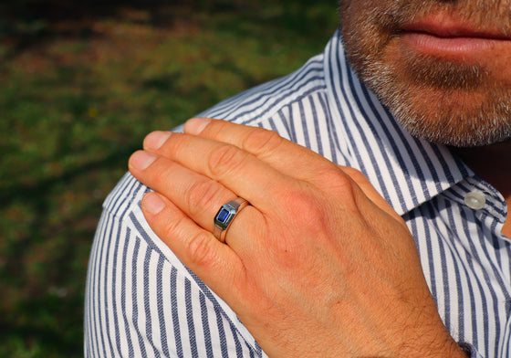 Chevalière de vent (Ag925)