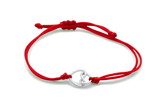 Le noeud de l'amour sur fil (Ag925)