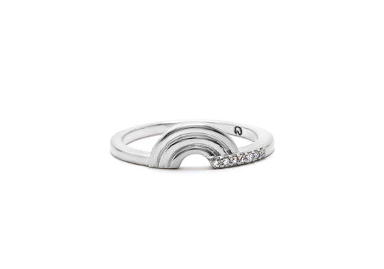 Bague Arc-en-ciel de diamants