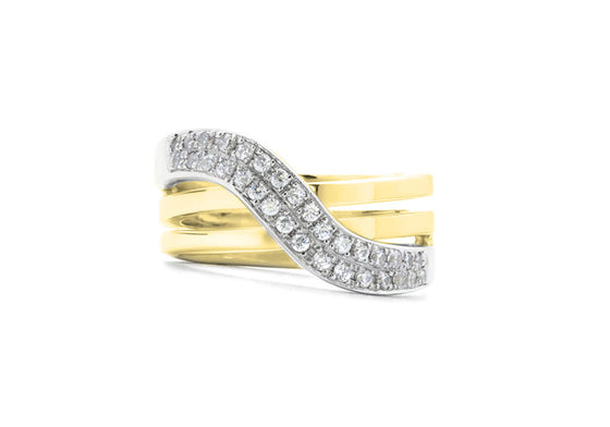 Vague d'amour pavé