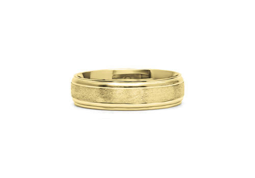 yellow gold ring handsome muscular man 