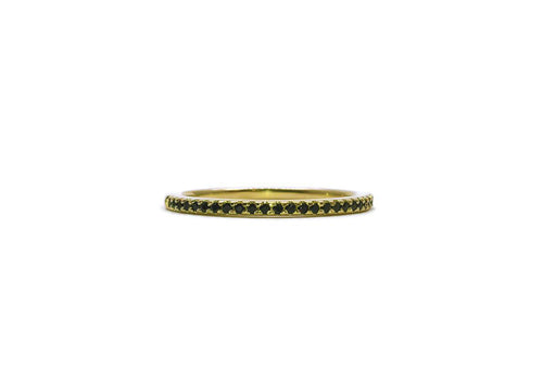 spinel ring yellow gold beautiful to crunch